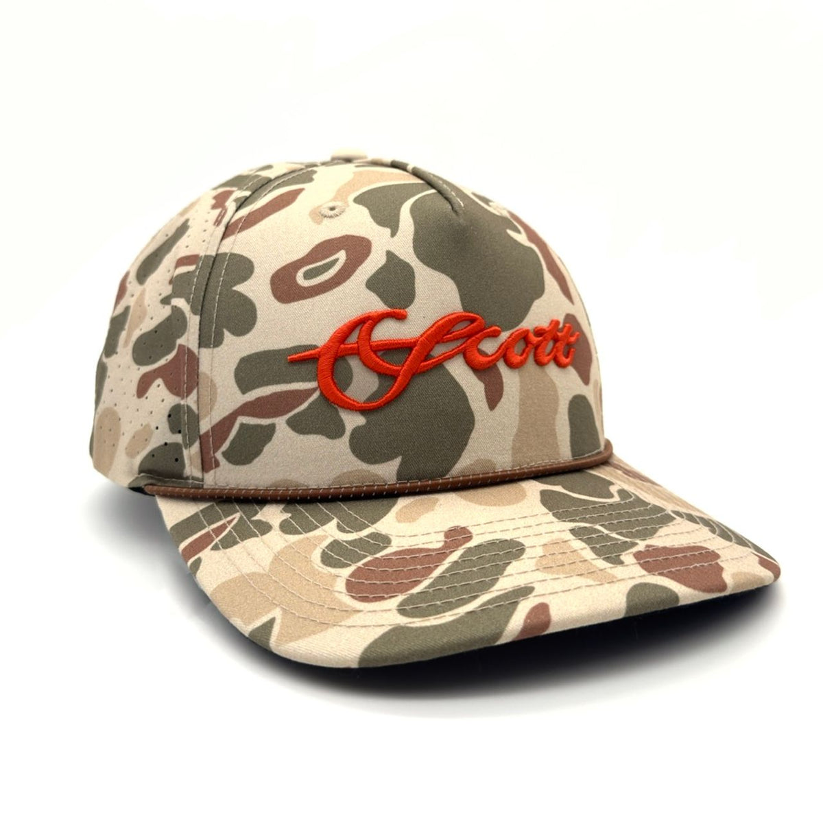 Scott Fly Rod Co. Duck Camo Hat Scott Script - N/A