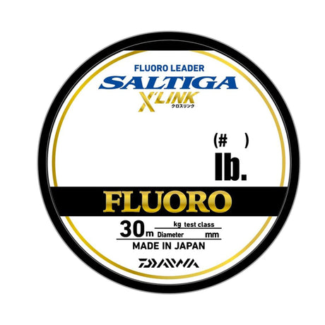 DAIWA SALTIGA FC LEADER X'LINK 20lbs 30m - 0.370mm