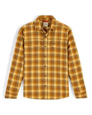 Simms Gallatin Flannel Shirt - Kennebec Plaid: Sandbar