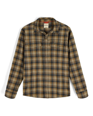 Simms Gallatin Flannel Shirt - Kennebec Plaid: Stone