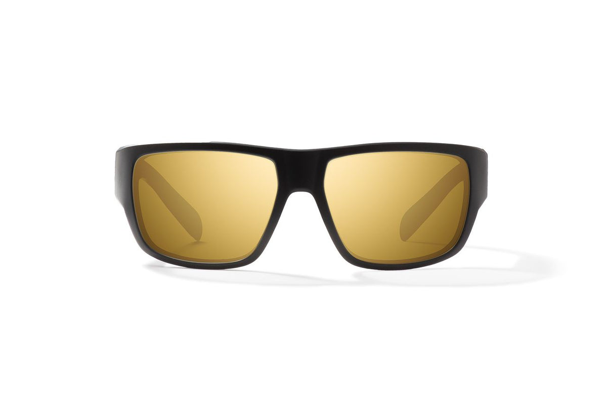 Bajio Piedra - Glass - Black Matte Yellow