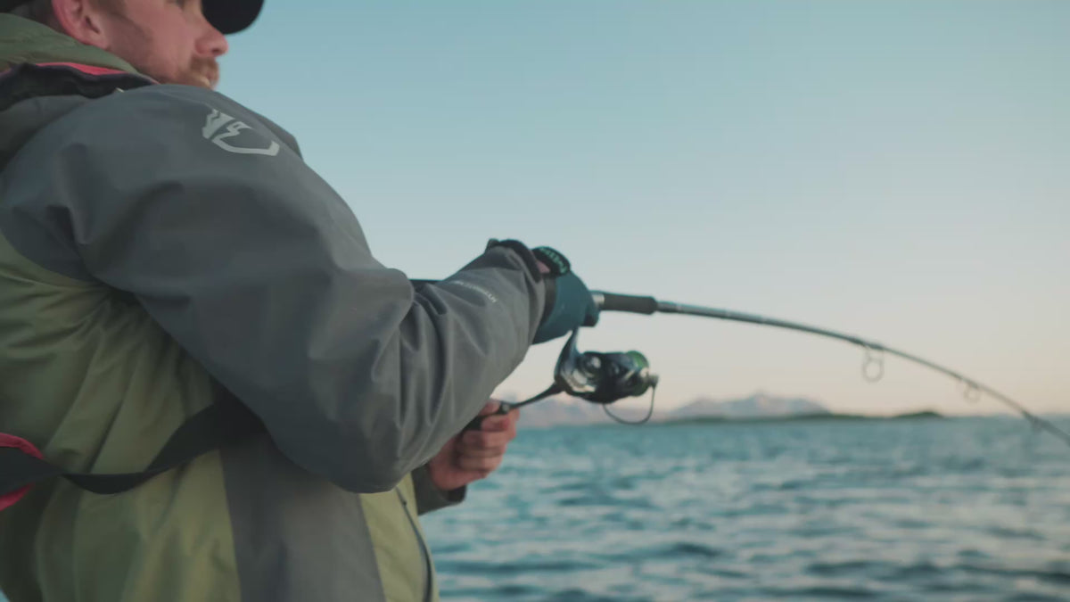Havsfiske i Frovåg i Nordnorge, film från fiskeresan